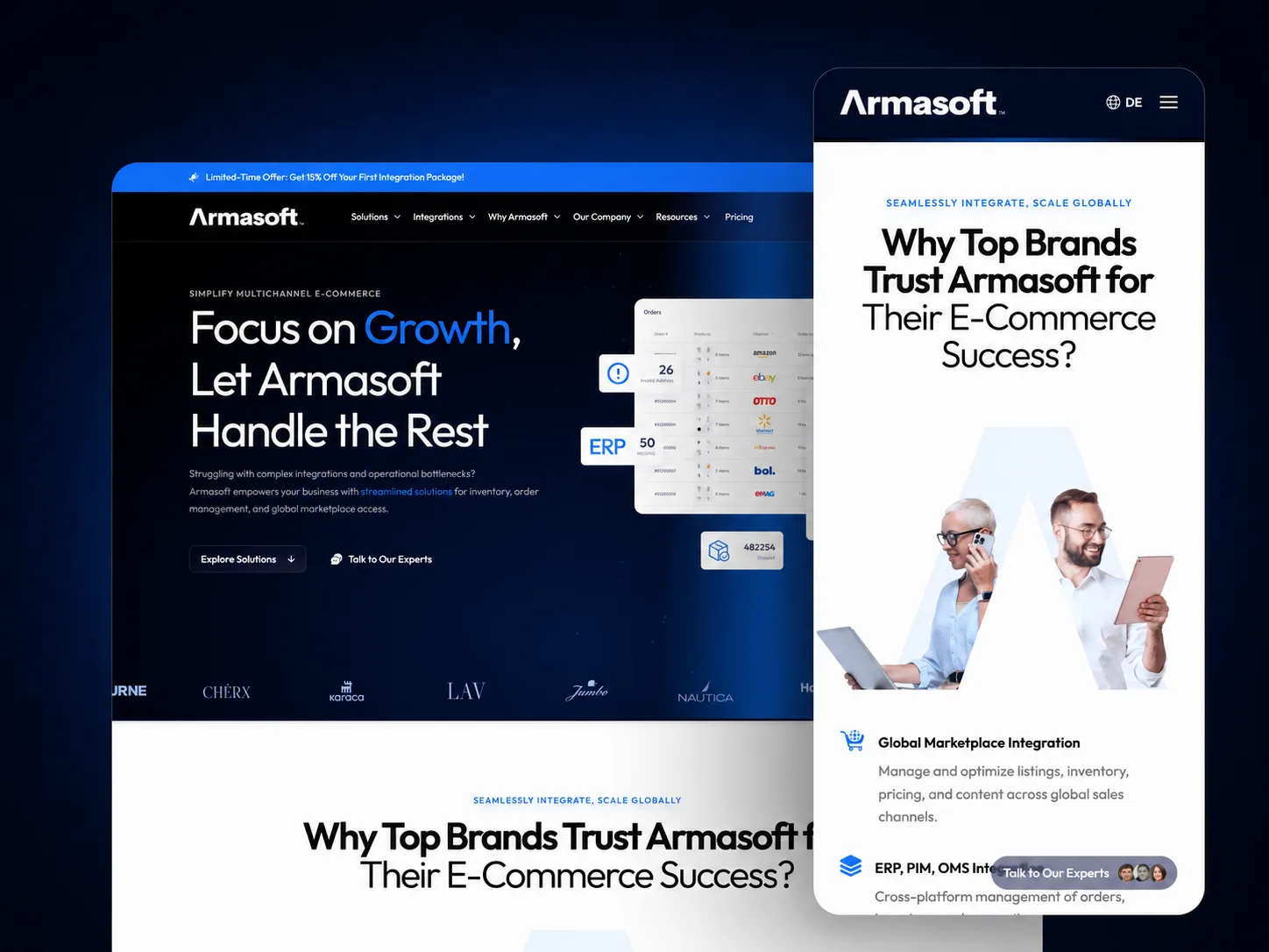 Armasoft interface preview