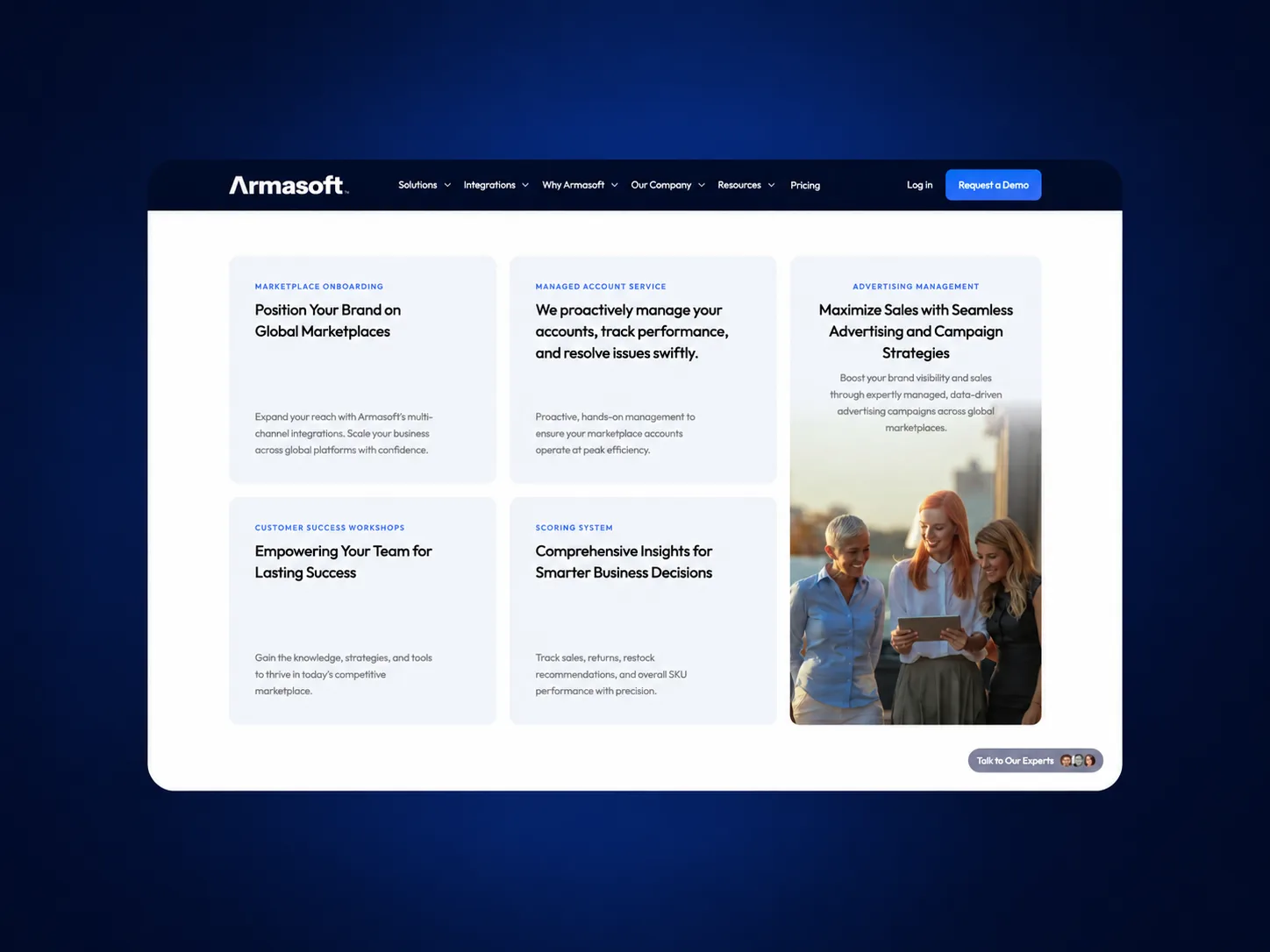Armasoft interface detail