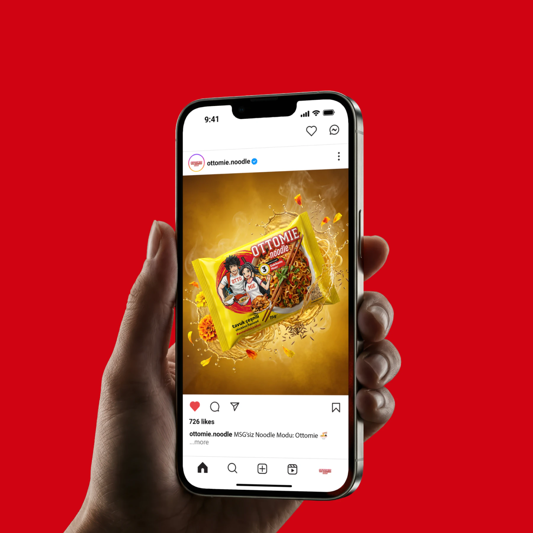 OTTOMIE Noodle product interface preview