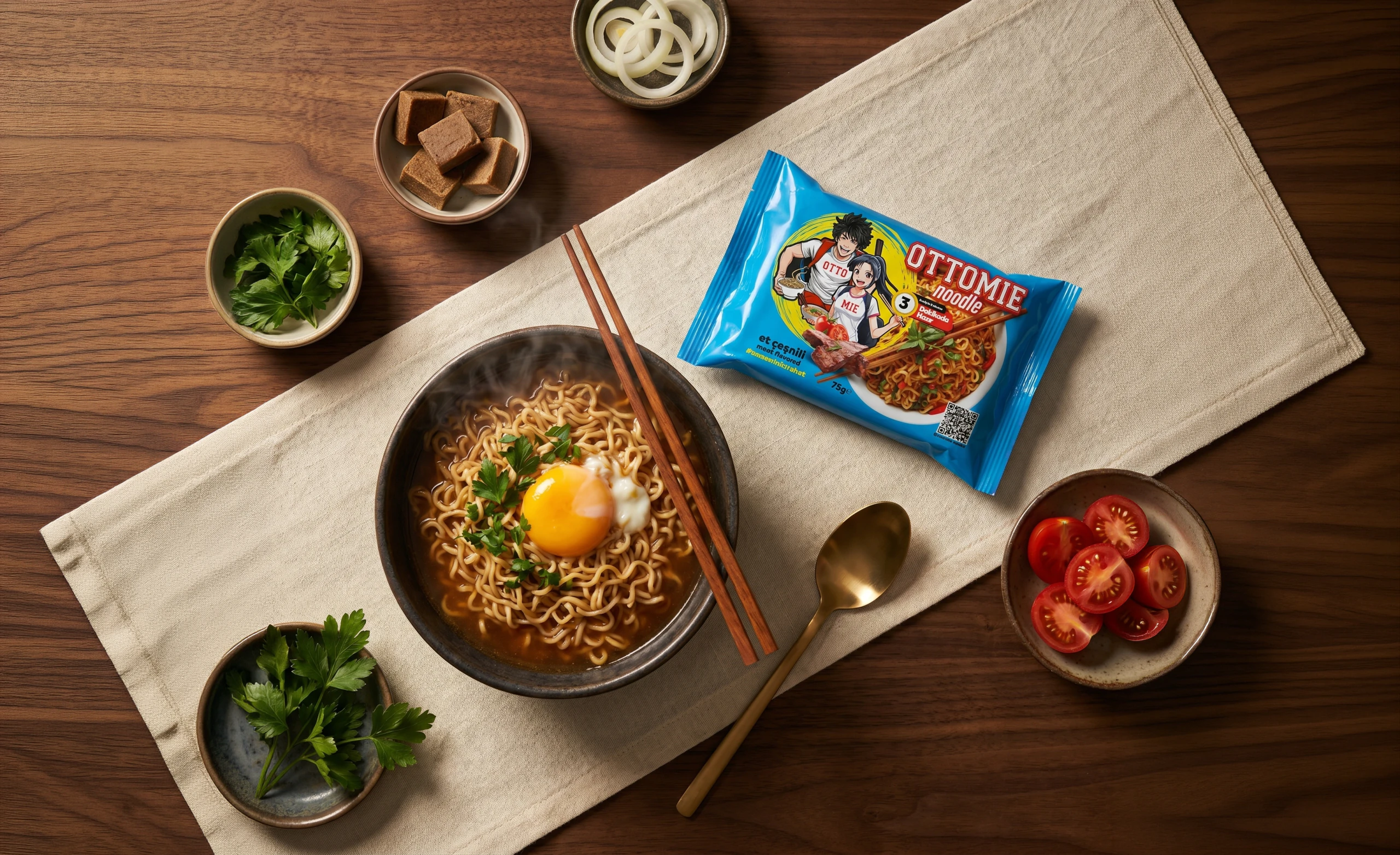 OTTOMIE Noodle interface motion presentation